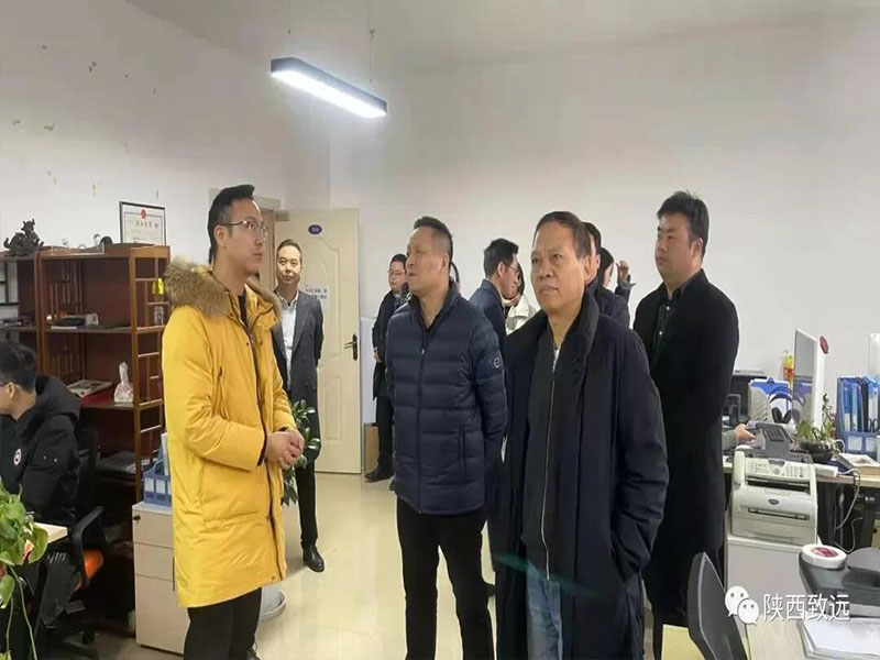 陕西省工信厅二级巡视员李方湖 等多维领导来汉开展中小企业创新并到访陕西致远自动化